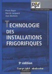 Technologie des installations frigorifiques