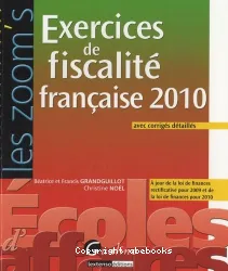 Exercices de fiscalité française 2010