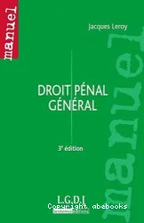 Droit pénal général