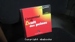 L'essentiel du droit des peines