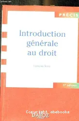 Introduction générale au droit