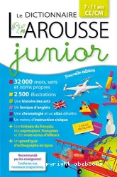 Le dictionnaire Larousse junior