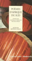 Poésie d'Afrique du Sud