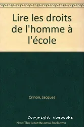 Lire les droits de l'homme à l'école