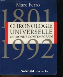 Chronologie universelle du monde contemporain