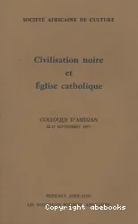 Civilisation noire et église catholique