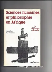 Sciences humaines et philosophie en Afrique