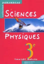 Sciences physiques, 3e