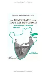 De l'autonomie à Ndadaye (1956-1993)