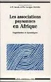 Les associations paysannes en Afrique