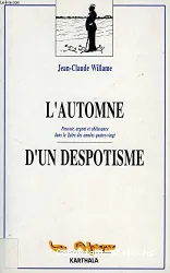 L'autonome d'un despotisme : Pouvoir, argent et obéissance dans le Zaïre des années quatre-vingt