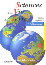 Sciences de la vie et de la terre, 4e [Texte imprimé] : ensemble du programme : nouveau programme 1998