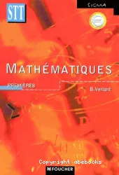 Mathématiques, premières STT