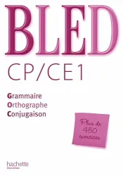 Bled Cp/ CE1 : Corrigés des exercices du livre élève