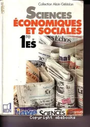 Sciences économiques et sociales, 1re ES