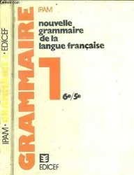 Nouvelle grammaire de la langue française