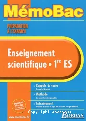 Enseignement scientifique, 1re ES