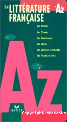 La littérature française de A a Z