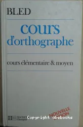 Cours d'orthographe