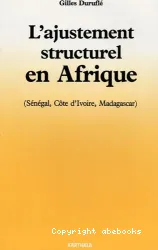 L'Ajustement structurel en Afrique