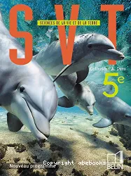 SVT, sciences de la vie et de la terre 5e