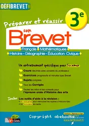 Préparer et réussir son brevet 3e