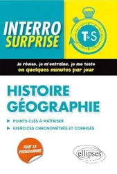 Histoire géographie Tle S - Points clés à maîtriser, 81 exercices chronométrés et corrigés