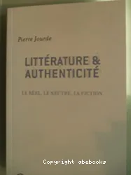 Littérature et authenticité