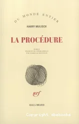 La procédure : roman