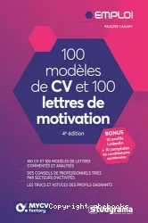 100 modèles de CV et 100 lettres de motivation