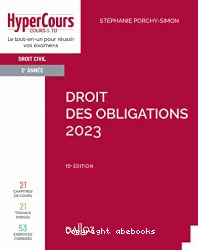 Droit des obligations 2023