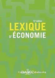 Lexique d'économie