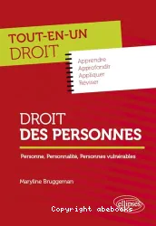 Droit des personnes