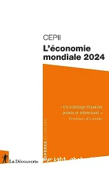 L'Economie mondiale 2024