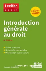 Introduction générale au droit