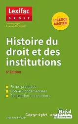 Histoire du droit et des institutions