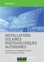 Installations solaires photovoltaïques autonomes