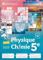 Physique, chimie, 5e