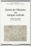 Droits de l'homme en Afrique centrale