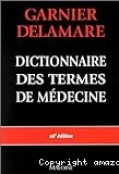 Dictionnaire des termes de médecine