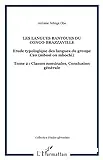 langues bantoues du Congo-Brazzaville (Les)