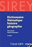 Dictionnaire thématique histoire géographie