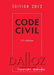 Code Civil 2012
