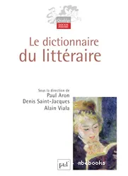 Dictionnaire du littéraire (Le)