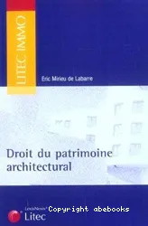 Droit du patrimoine architectural