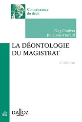Déontologie du magistrat (La)