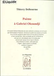 Poème à Gabriel Okoundji