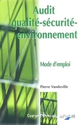 Audit qualité-sécurité-environnement