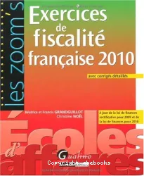 Exercices de fiscalité française 2010