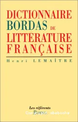 Dictoinnaire bordas de littérature française